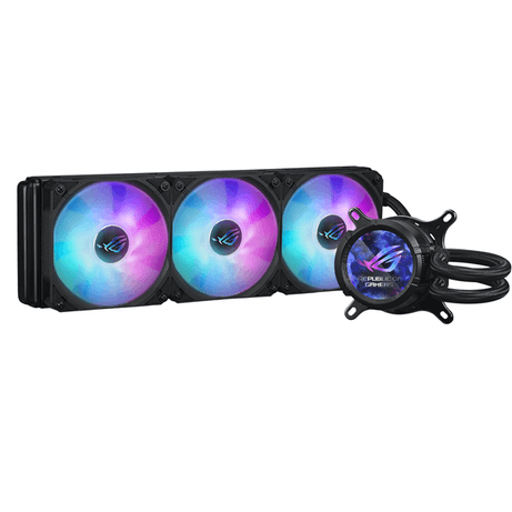 SISTEMA DE REFRIGERACION LIQUIDA ASUS PARA CPU ROG STRIX LC III 360 ARGB LCD - Imagen 1 de 12 SISTEMA DE REFRIGERACION LIQUIDA ASUS PARA CPU ROG STRIX LC III 360 ARGB LCD - Imagen 1 de 12