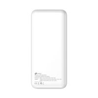 Miniatura 2 de LEOTEC POWERBANK 20000mAh 22,5W PD20W Carga rapida Blanco  (1 salida USB-C + 2 salidas USB-A, incluye cable USB-A a USB-C de 22,5W)