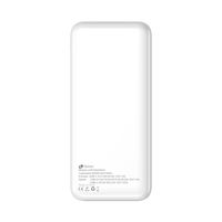 Miniatura 3 de LEOTEC POWERBANK 20000mAh 22,5W PD20W Carga rapida Blanco  (1 salida USB-C + 2 salidas USB-A, incluye cable USB-A a USB-C de 22,5W)