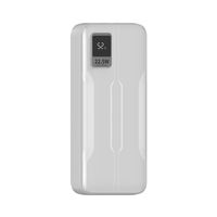 Miniatura 8 de LEOTEC POWERBANK 20000mAh 22,5W PD20W Carga rapida Blanco  (1 salida USB-C + 2 salidas USB-A, incluye cable USB-A a USB-C de 22,5W)