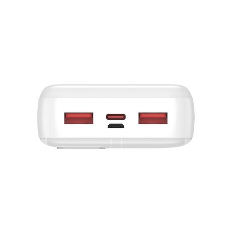 LEOTEC POWERBANK 20000mAh 22,5W PD20W Carga rapida Blanco (1 salida USB-C + 2 salidas USB-A, incluye cable USB-A a USB-C de 22,5W) - Imagen 11 de 17 LEOTEC POWERBANK 20000mAh 22,5W PD20W Carga rapida Blanco (1 salida USB-C + 2 salidas USB-A, incluye cable USB-A a USB-C de 22,5W) - Imagen 11 de 17