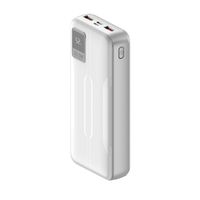 Miniatura 14 de LEOTEC POWERBANK 20000mAh 22,5W PD20W Carga rapida Blanco  (1 salida USB-C + 2 salidas USB-A, incluye cable USB-A a USB-C de 22,5W)