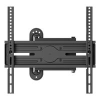 Miniatura 3 de AISENS Soporte eco giratorio  inclinable y nivelable para monitor TV 35kg de 32 65  Negro