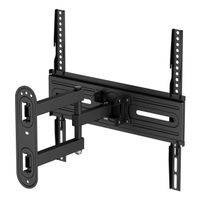 Miniatura 4 de AISENS Soporte eco giratorio  inclinable y nivelable para monitor TV 35kg de 32 65  Negro