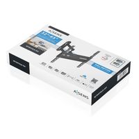 Miniatura 7 de AISENS Soporte eco giratorio  inclinable y nivelable para monitor TV 35kg de 32 65  Negro