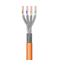 Miniatura 1 de Ewent IM1227 cable de red Naranja 100 m Cat7 S FTP  S STP