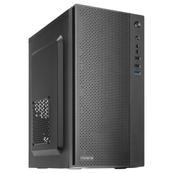 TACENS  AC5500 Caja PC Compacta Micro ATX Fuente Alimentación 500W USB 3.0 Negro  Negro Incluye Fuente