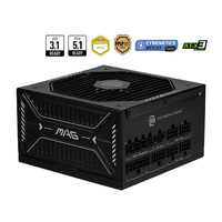Miniatura 1 de Fuente Alimentación 850W MSI  MAG A850GLS PCIE5 80 PLUS Gold Fully-Modular Negro