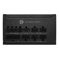 Miniatura 3 de Fuente Alimentación 850W MSI  MAG A850GLS PCIE5 80 PLUS Gold Fully-Modular Negro