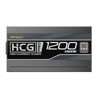 Miniatura 7 de Fuente Alimentación 1200W ANTEC HIGH CURRENT GAMER HCG1200 PRO Platinum ATX 3.1 80 PLUS Platinum Fully-Modular Negro