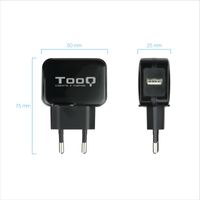 Miniatura 3 de CARGADOR USB PARED TOOQ TQWC-1S01 1PTO 2.4A NEGRO