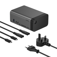 Miniatura 1 de DOCKING USB-C BELKIN 150W INC020KQSGY 11 PTOS , DATOS, VIDEO, AUDIO, ETHERNET
