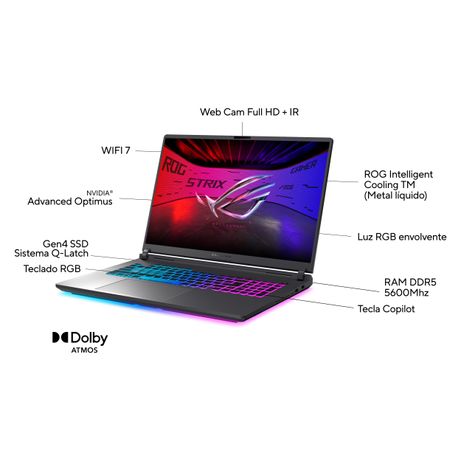 Asus G815LP-S9034 U9-275HX 32 1TB RTX5070 18 - Imagen 4 de 19 Asus G815LP-S9034 U9-275HX 32 1TB RTX5070 18 - Imagen 4 de 19