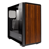 Miniatura 1 de Caja UNYKA  Caja ATX REVELAT Madeira Black  Negro, Madera
