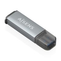 Miniatura 3 de LECTOR TARJETAS AISENS SD MICRO SD MMC RS-MMC MMC MICRO USBA GRIS