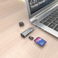Miniatura 6 de LECTOR TARJETAS AISENS SD MICRO SD MMC RS-MMC MMC MICRO USBA GRIS