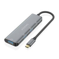 Miniatura 3 de HUB AISENS USB 3.2 GEN2 10G USB-C USB-C/M-1XUSB-C/H-3XUSB-A/H 15CM