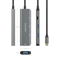 Miniatura 5 de HUB AISENS USB 3.2 GEN2 10G USB-C USB-C/M-1XUSB-C/H-3XUSB-A/H 15CM