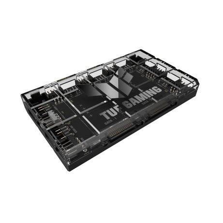 Asus TUF Gaming ARGB PWM Fan Hub Negro - Imagen 6 de 7 Asus TUF Gaming ARGB PWM Fan Hub Negro - Imagen 6 de 7
