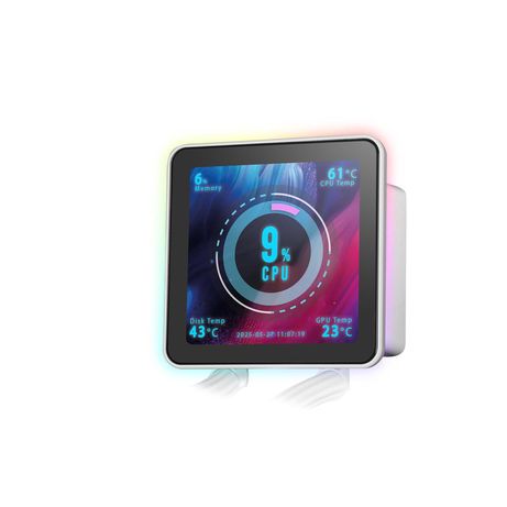 SISTEMA DE REFRIGERACION LIQUIDA MARS GAMING MLVISIONPRO360 NEGRO 3x120mm ARGB TPD 600W LCD - Imagen 11 de 13 SISTEMA DE REFRIGERACION LIQUIDA MARS GAMING MLVISIONPRO360 NEGRO 3x120mm ARGB TPD 600W LCD - Imagen 11 de 13