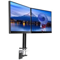 Miniatura 2 de IIYAMA FLEXIBLE DESK MOUNT FOR DUAL MONITOR. DESK MOUNT WITH CLAMP. MONITOR SIZE 10~30", VESA 75X75 OR 100X100MM, <=10KG. (DS1002C-B1)