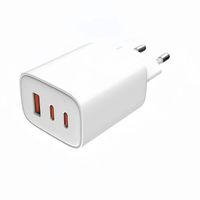 Miniatura 3 de LEOTEC CARGADOR 65W GaN Ultra Slim 2 USB C PD+1 USB A blanco (compatible con Apple y Samsung)