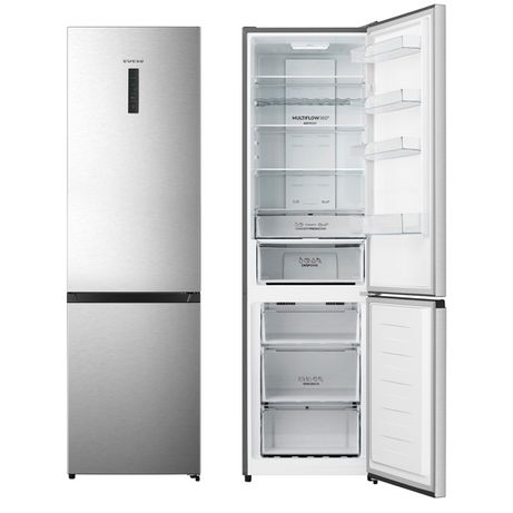 FRIGORIFICO COMBI EDESA EFC-2035 NF EX (924271321) NOFROST D ALTO 200 CM ANCHO 60 CM INOX - Imagen 2 de 6 FRIGORIFICO COMBI EDESA EFC-2035 NF EX (924271321) NOFROST D ALTO 200 CM ANCHO 60 CM INOX - Imagen 2 de 6