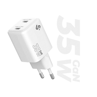 Miniatura 1 de SUBBLIM CARGADOR GAN 35W CHARGER USB C+C