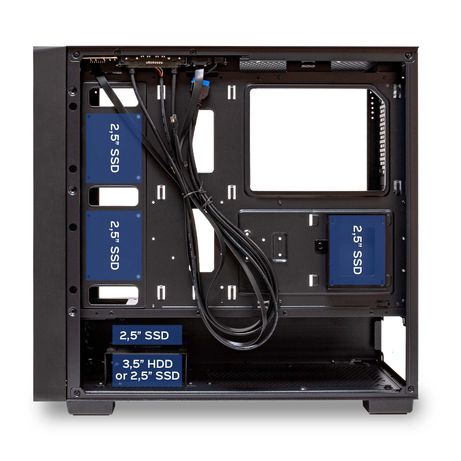 Caja UNYKA Caja ATX Revelat MESH Black RGB Negro - Imagen 12 de 13 Caja UNYKA Caja ATX Revelat MESH Black RGB Negro - Imagen 12 de 13