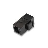 Miniatura 2 de ADAPTADOR AISENS RJ45 HEMBRA A RJ45 HEMBRA CAT6 UTP NEGRO A139-0299