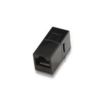 Miniatura 3 de ADAPTADOR AISENS RJ45 HEMBRA A RJ45 HEMBRA CAT6 UTP NEGRO A139-0299