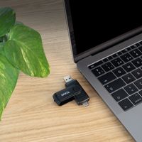 Miniatura 4 de Tooq TQR-3003B Lector USB-C 2.0+USB-A 3.0 SD/TF