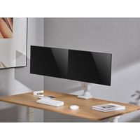 Miniatura 10 de 17 -35  Heavy-Duty Dual Monitor Desk Mount Bracket  White