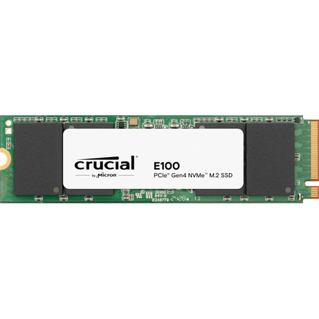 Crucial E100 SSD 2 TB M.2 PCIe 4.0 NVMe - Imagen 1 de 6 Crucial E100 SSD 2 TB M.2 PCIe 4.0 NVMe - Imagen 1 de 6