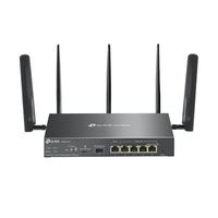 Miniatura 1 de ROUTER VPN TP-LINK ER706W-4G GIGABIT OMADA AX3000 RANURA NanoSIM 4G 1P SFP Y 5P RJ45 OMADA MESH WIFI