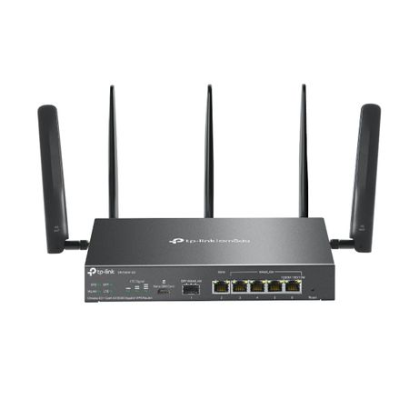 ROUTER VPN TP-LINK ER706W-4G GIGABIT OMADA AX3000 RANURA NanoSIM 4G 1P SFP Y 5P RJ45 OMADA MESH WIFI - Imagen 2 de 5 ROUTER VPN TP-LINK ER706W-4G GIGABIT OMADA AX3000 RANURA NanoSIM 4G 1P SFP Y 5P RJ45 OMADA MESH WIFI - Imagen 2 de 5
