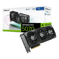 Miniatura 1 de Tarjeta Gráfica PNY GeForce RTX 5070 Triple Fan OC 12GB GDDR7 DLSS 4