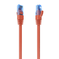 Miniatura 1 de CABLE RED AISENS LATIGUILLO RJ45 CAT.6 UTP AWG26 CCA ROJO 0.5M