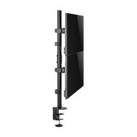 Miniatura 4 de AISENS Soporte de mesa eco giratorio e inclinable para 2 Monitor TV 9kg de 17 32  Negro