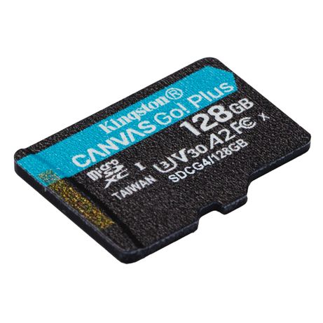 MEMORIA 128GB MICRO SDXC KINGSTON CANVAS GO PLUS GEN 4 200R - Imagen 3 de 6 MEMORIA 128GB MICRO SDXC KINGSTON CANVAS GO PLUS GEN 4 200R - Imagen 3 de 6