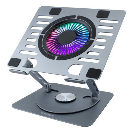 COOLBOX Base refrigerac.Portátil COOLAIR 1vent RGB - Imagen 2 de 6 COOLBOX Base refrigerac.Portátil COOLAIR 1vent RGB - Imagen 2 de 6