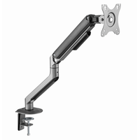 Miniatura 1 de BRAZO AJUSTABLE GEMBIRD PARA MONITOR EN ESCRITORIO GRIS ESPACIAL