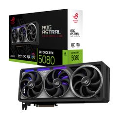 TARJETA GRAFICA ASUS NVIDIA RTX 5080 ROG ASTRAL OC EDITION | 16GB GDDR7 | DLSS 4