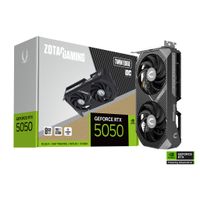 Miniatura 1 de VGA ZOTAC RTX 5050 TWING EDGE OC 8GB,NV,RTX5050,8GB,GDDR6,128BIT,1HDMI+3DP,2 VENTILADORES (ZT-B50500H-10M)