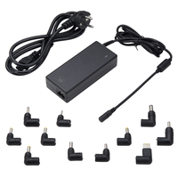 Miniatura 1 de EWENT CARGADOR AUTOMATICO UNIVERSAL NOTEBOOK 90W CON 11 PUNTAS