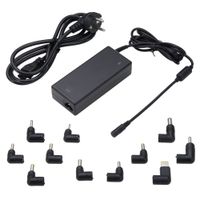 Miniatura 2 de EWENT CARGADOR AUTOMATICO UNIVERSAL NOTEBOOK 90W CON 11 PUNTAS