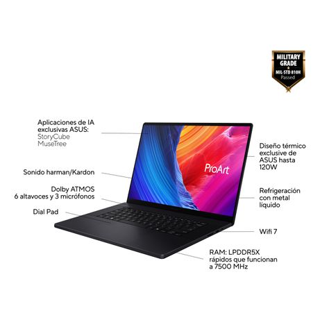 ProArt AI R9 HX 370 64G 2T NV8G W11P - Imagen 4 de 10 ProArt AI R9 HX 370 64G 2T NV8G W11P - Imagen 4 de 10