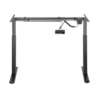 Miniatura 1 de AISENS Bastidor De Escritorio Motorizado  Altura Ajustable Con Panel De Control  80kg  Negro