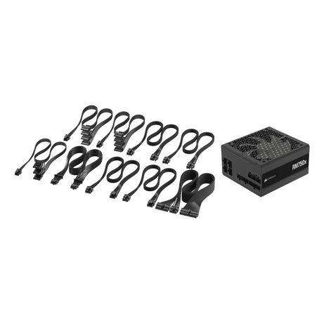 Fuente Alimentación 750W CORSAIR RMx Series RM750x 80 PLUS Gold Fully-Modular Negro - Imagen 3 de 3 Fuente Alimentación 750W CORSAIR RMx Series RM750x 80 PLUS Gold Fully-Modular Negro - Imagen 3 de 3