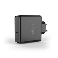 Miniatura 1 de AISENS - CARGADOR PD3.0 QC3.0 1 PUERTO 1XUSB-C 60W, NEGRO